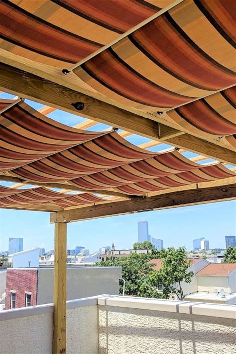 outdoor fabric for pergola roof